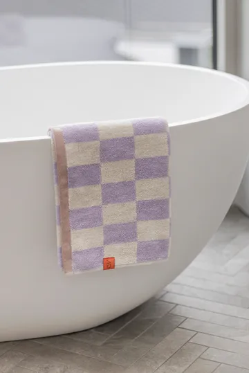 Serviette Retro - Lilac, 70x133 cm - Mette Ditmer