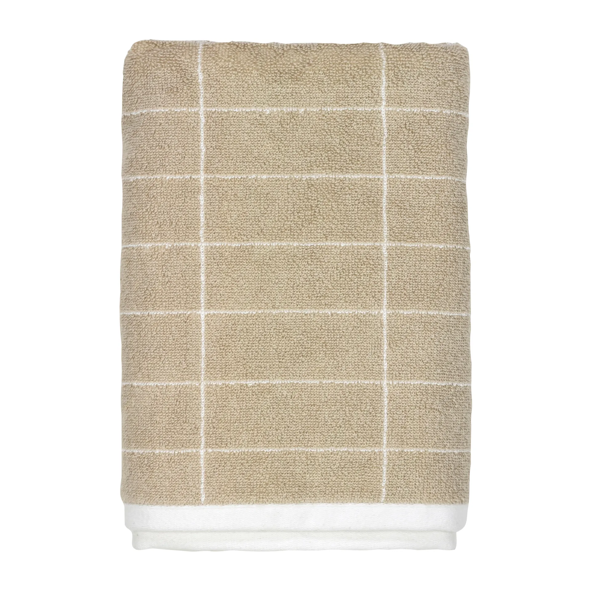Serviette Tile Stone 50x100 cm, Sable-blanc cassé Mette Ditmer