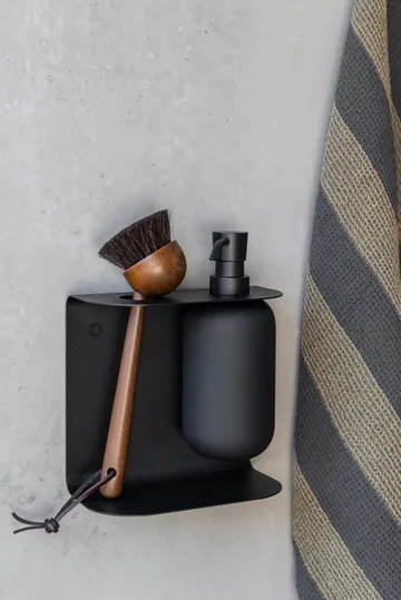Support mural double Carry - Noir - Mette Ditmer