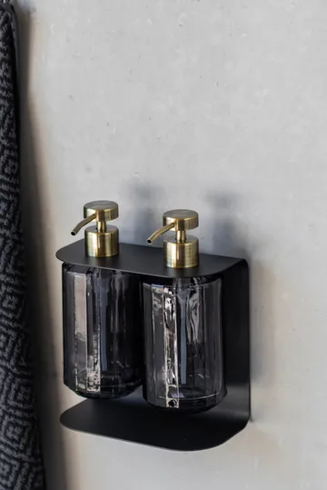 Support mural double Carry - Noir - Mette Ditmer