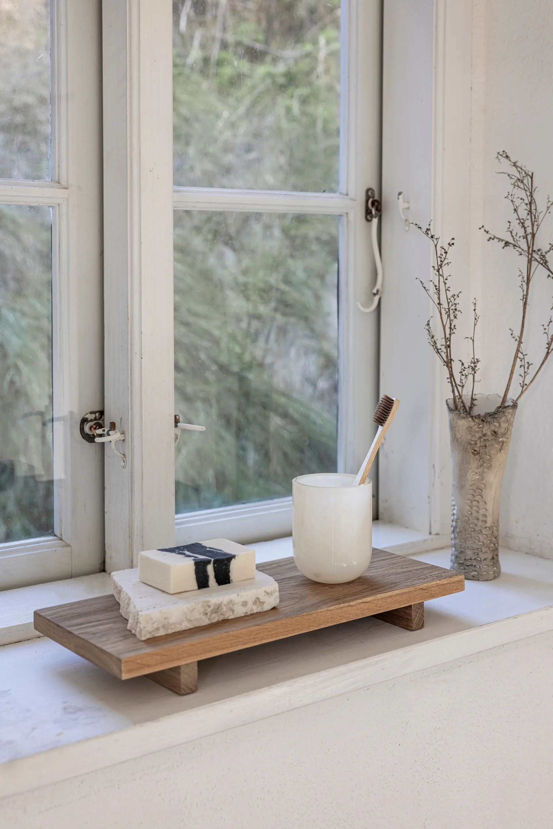 Support pour brosse à dents Opal, Linen Mette Ditmer