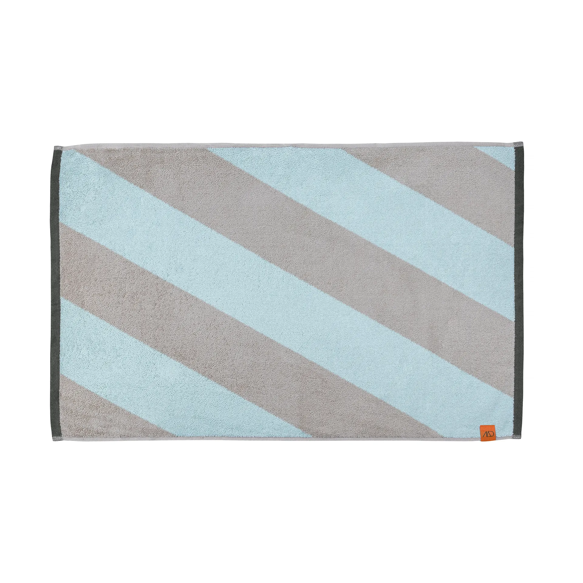 Tapis de bain Diagonal 50x80 cm, Menthe Mette Ditmer