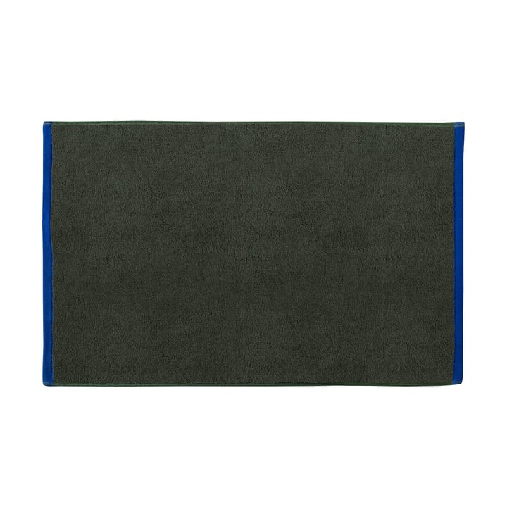 Tapis de bain Soft 50x80 cm - Dark olive-light blue - Mette Ditmer
