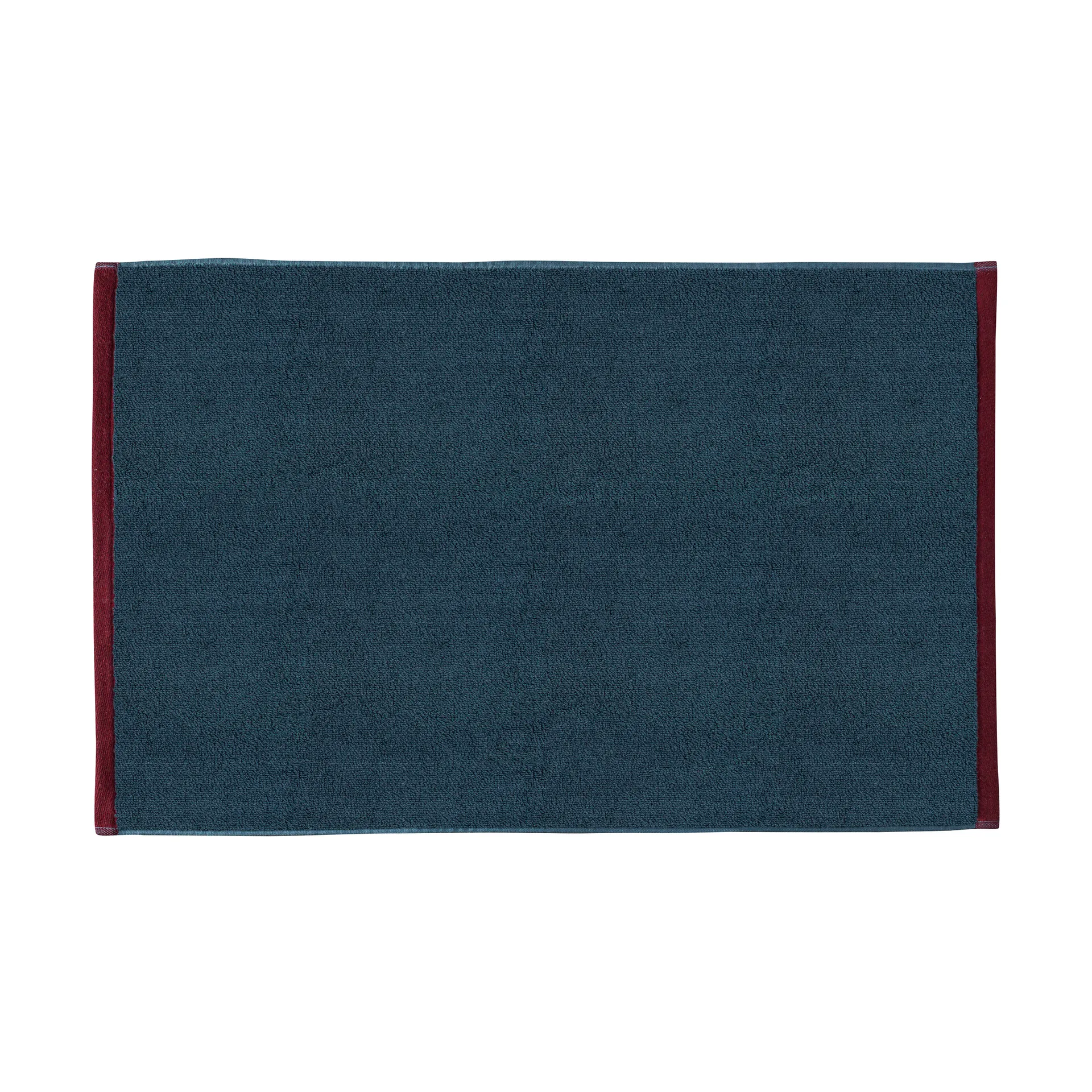 Tapis de bain Soft 50x80 cm, Midnight blue-light grey Mette Ditmer
