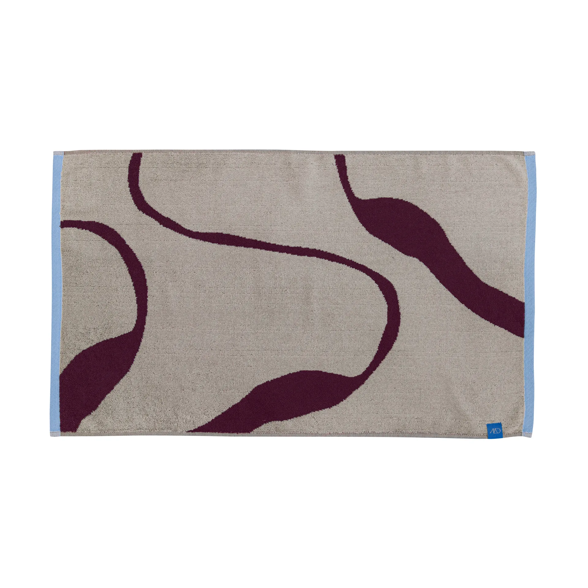 Tapis de salle de bain Nova Arte, Wine-sand, 50x80 cm Mette Ditmer