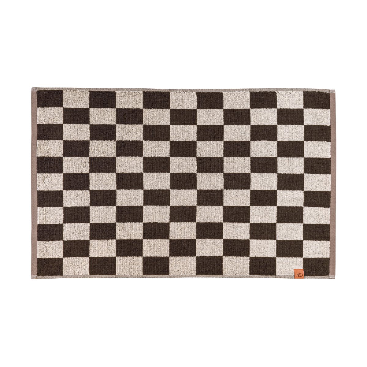 Mette Ditmer Tapis de salle de bain rétro 50x80 cm Chocolat