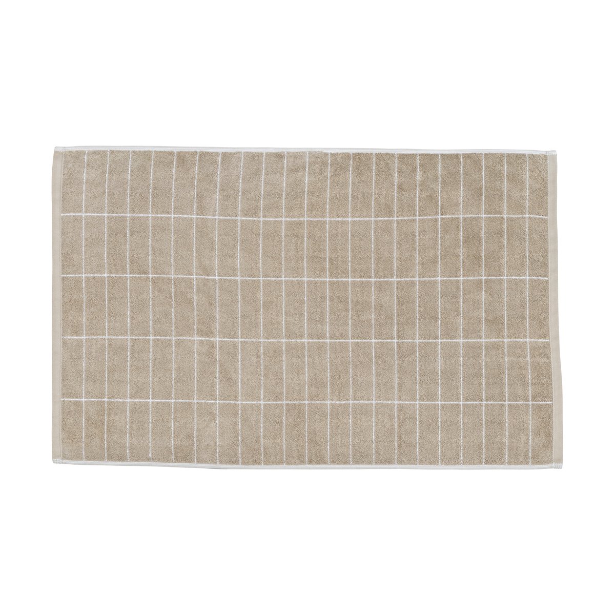 Mette Ditmer Tapis de salle de bain Tile Stone 50x80 cm Sable-blanc cassé