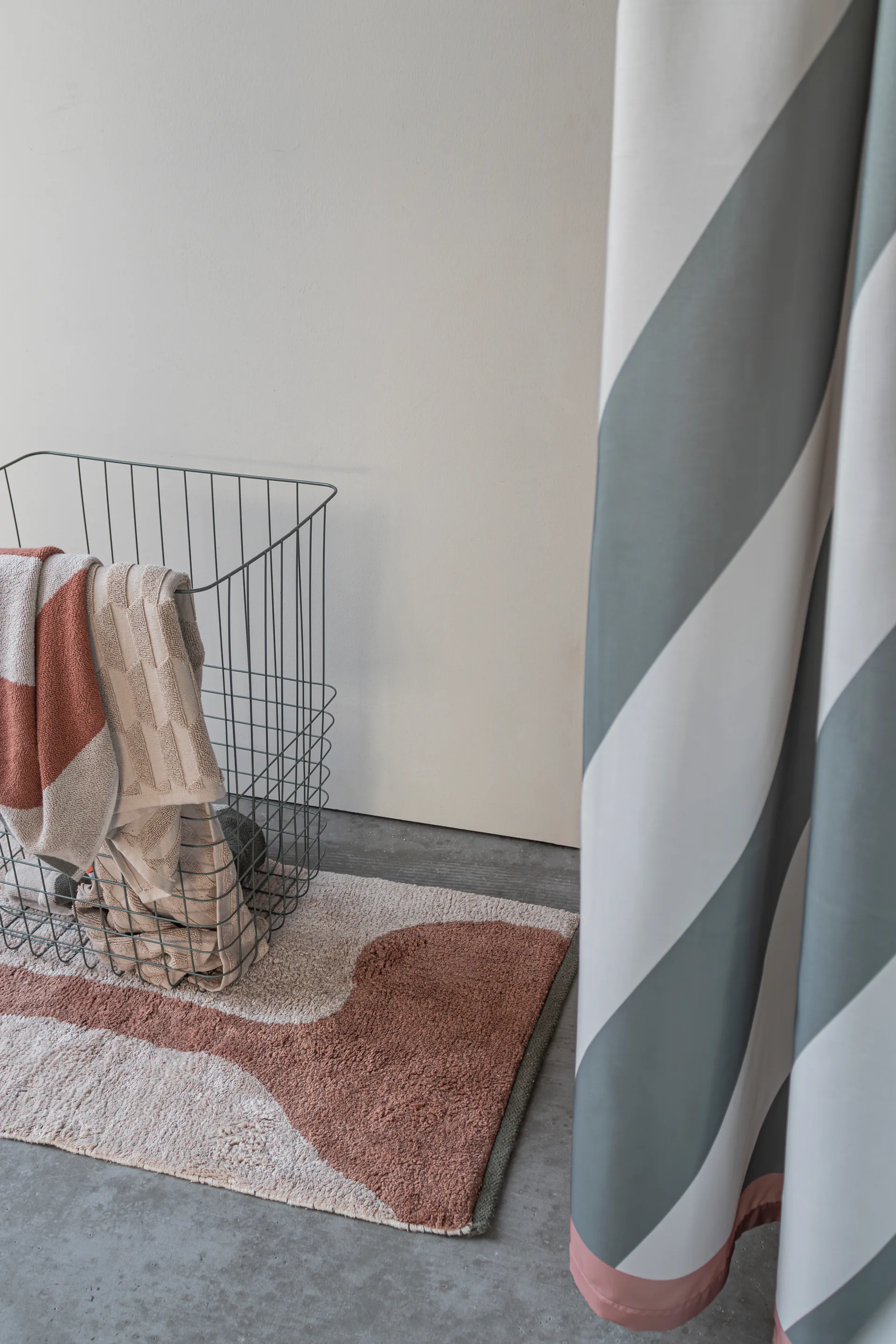 Tapis Figura, Brick, 50x80 cm Mette Ditmer