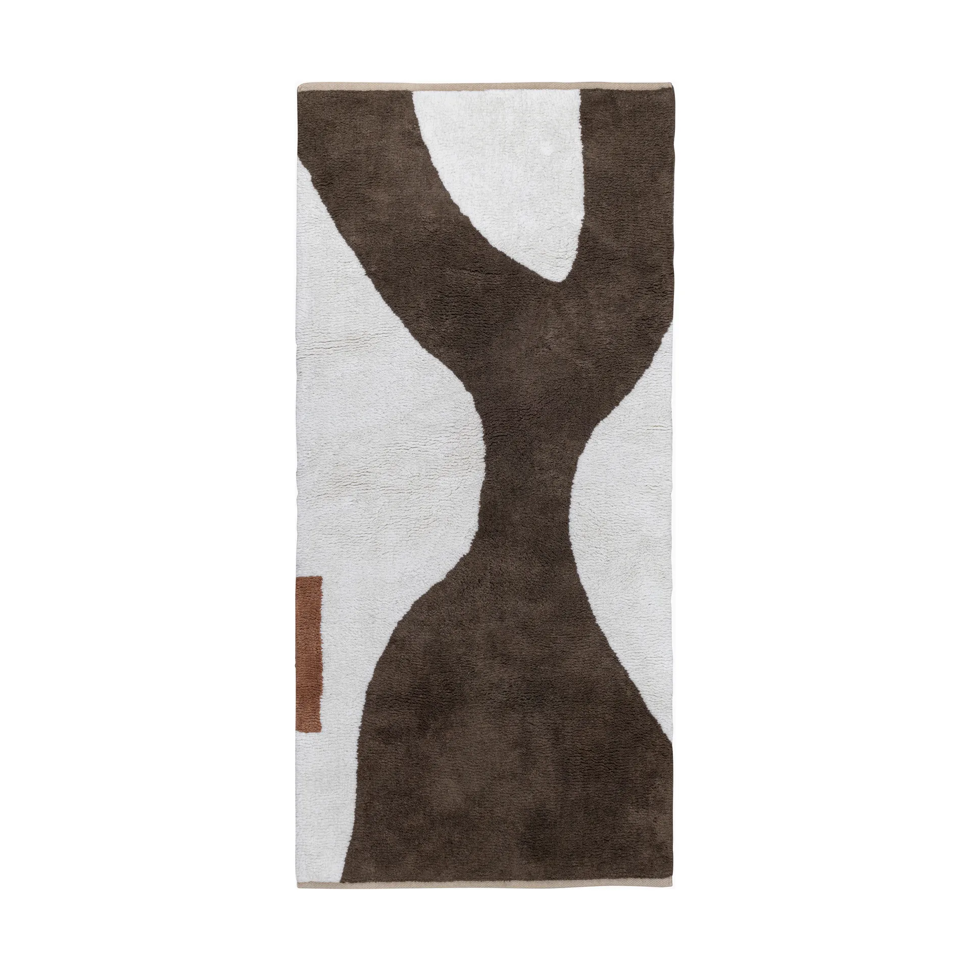 Tapis Figura, Brown, 50x80 cm Mette Ditmer