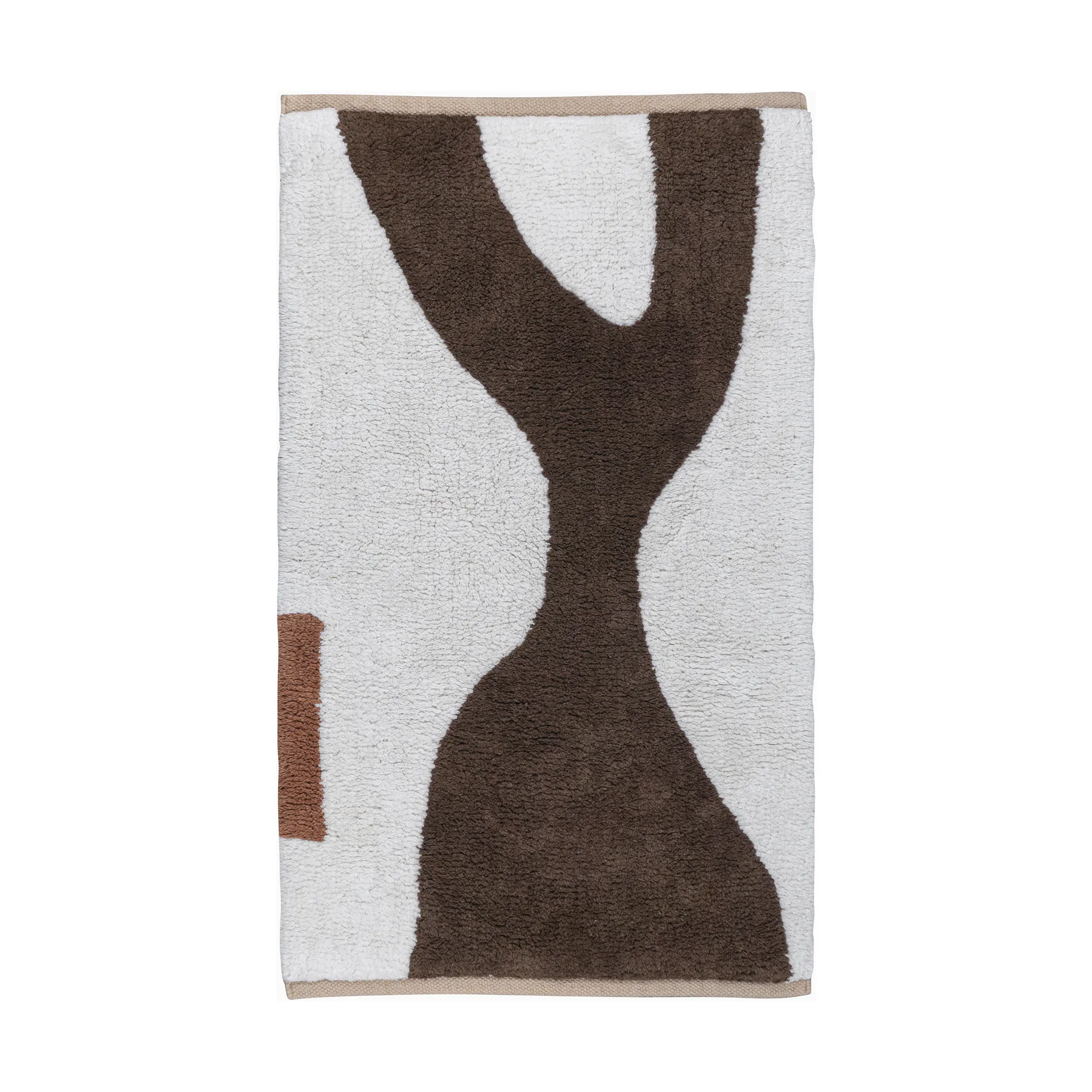 Tapis Figura, Brown, 70x150 cm Mette Ditmer