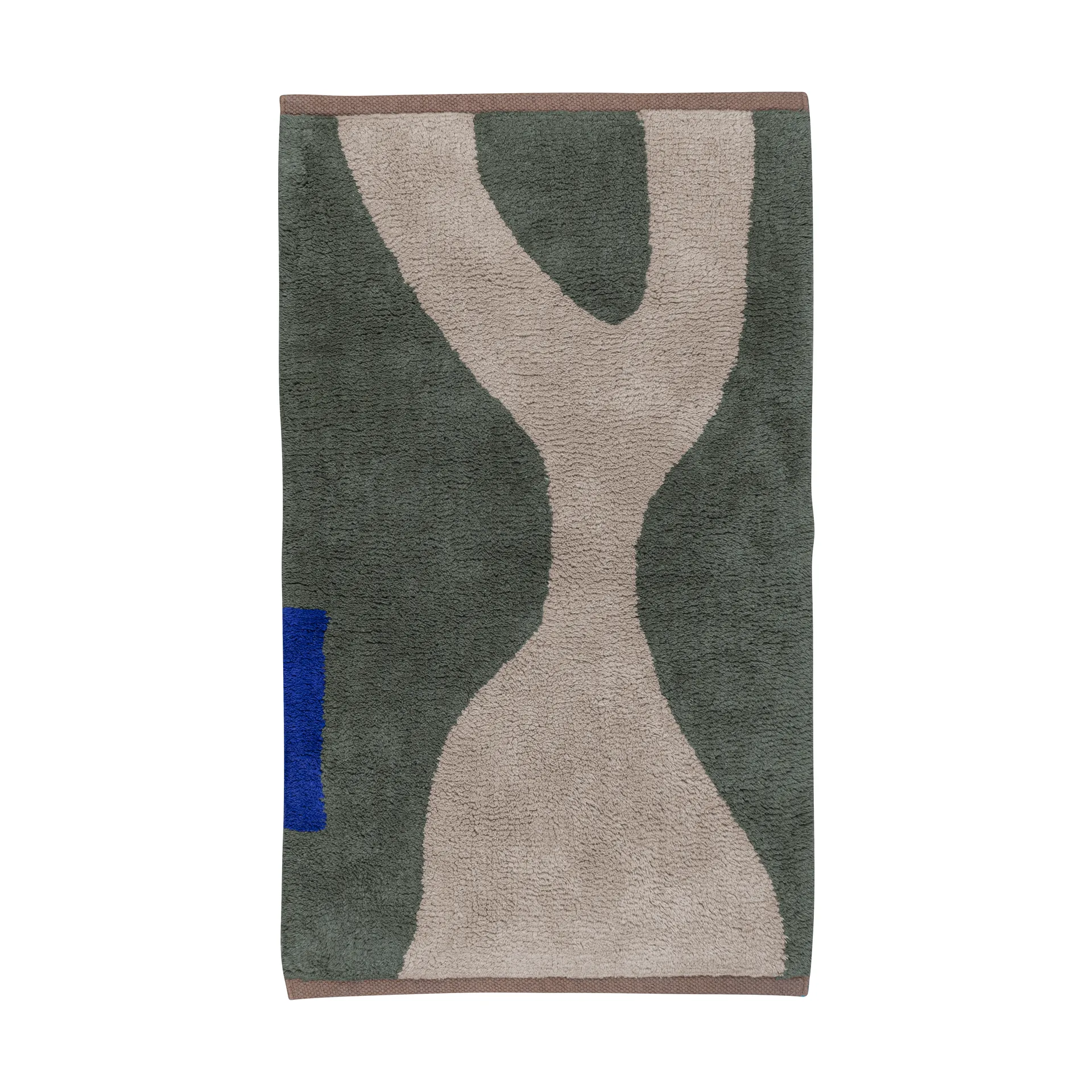 Tapis Figura, Dark olive, 70x150 cm Mette Ditmer