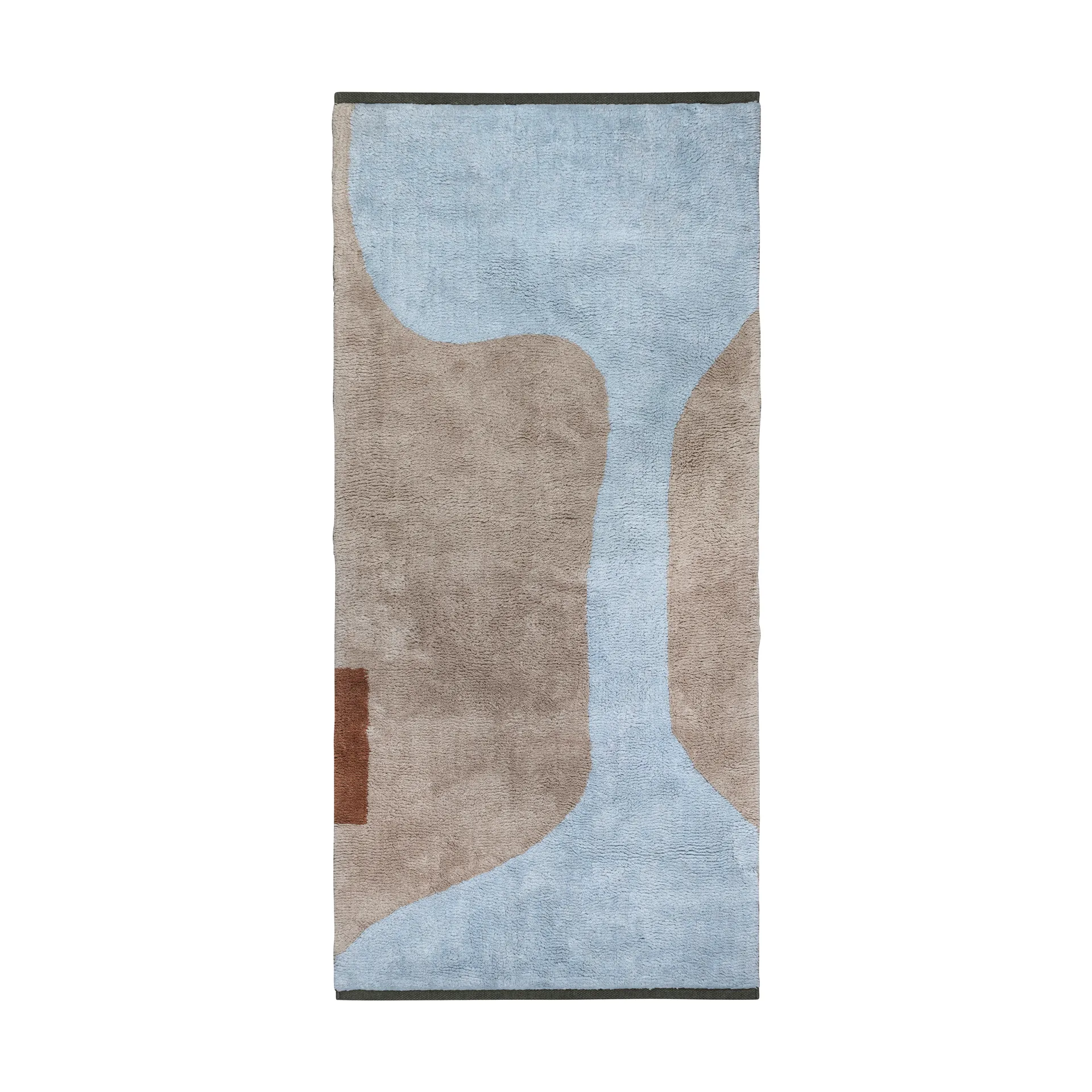 Tapis Figura, Light blue, 50x80 cm Mette Ditmer