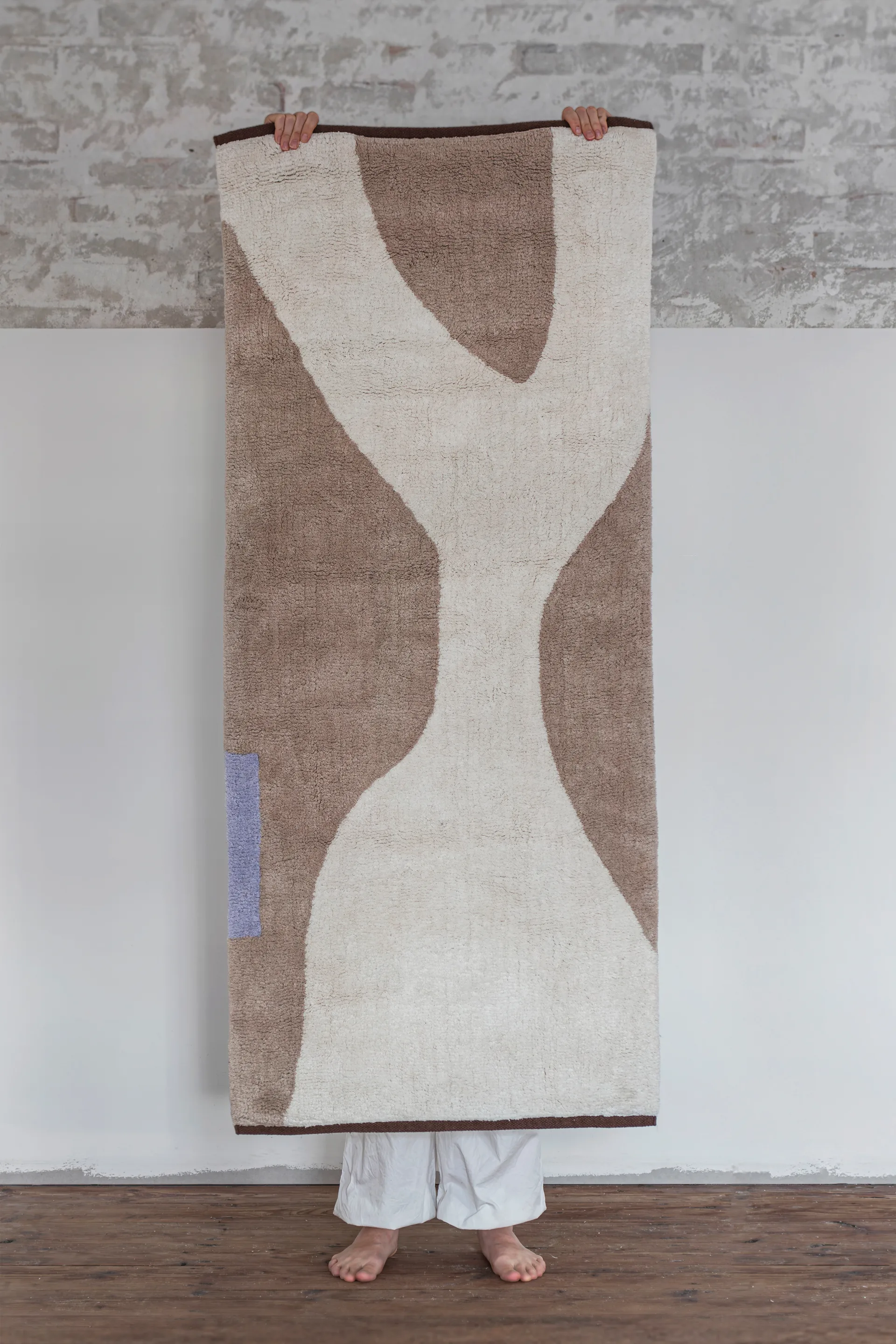 Tapis Figura, Sand, 70x150 cm Mette Ditmer