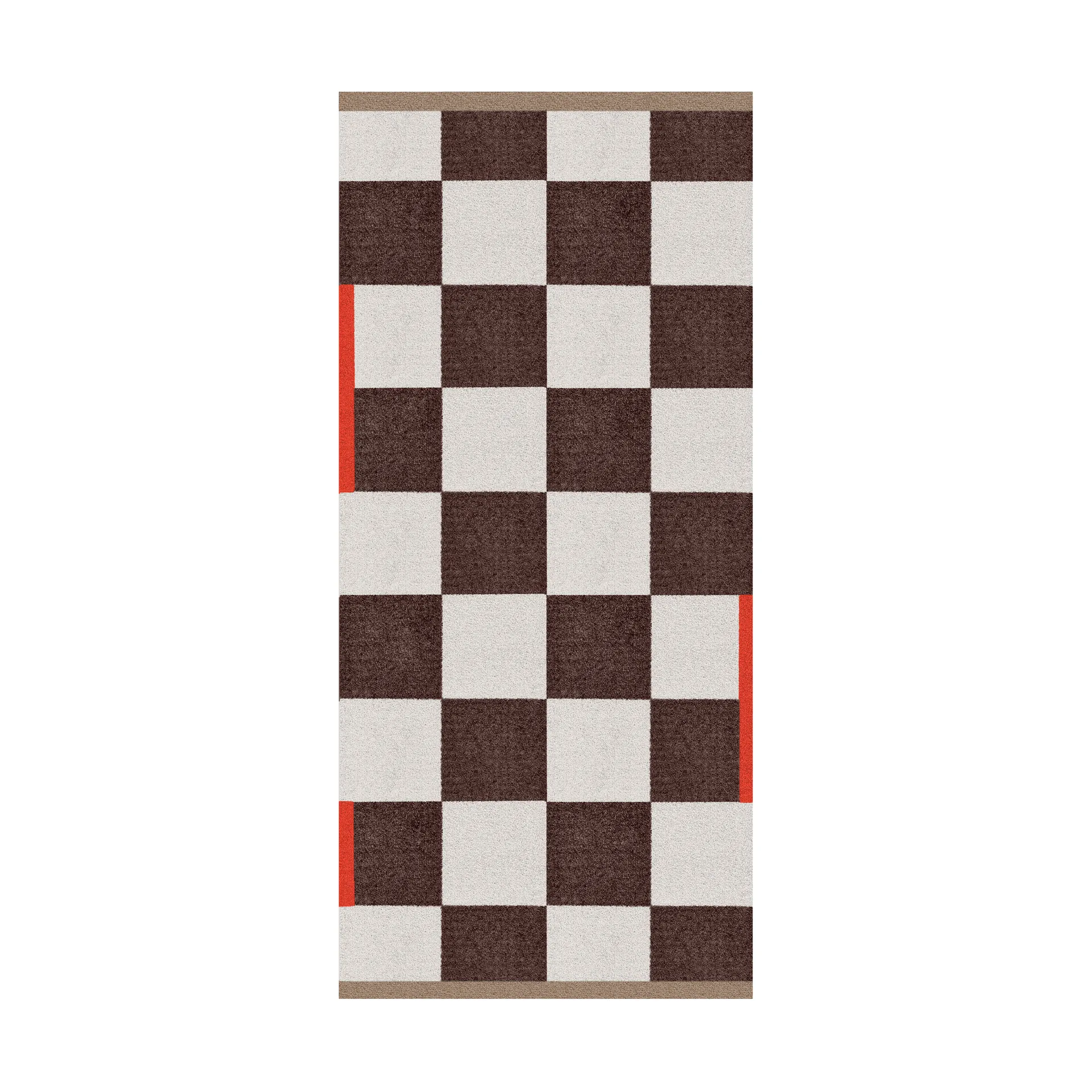 Tapis polyvalent Square large, Brown Mette Ditmer