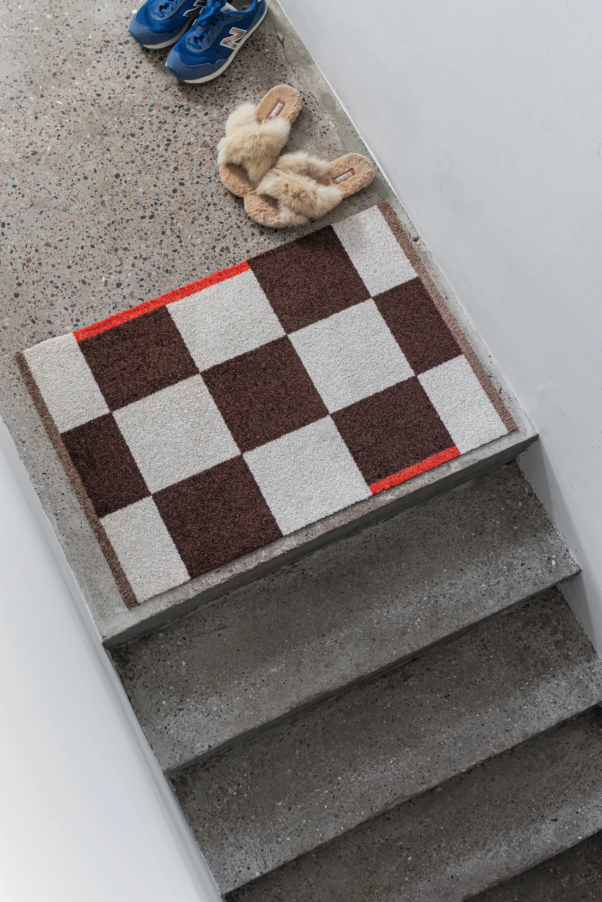 Tapis polyvalent Square small, Brown Mette Ditmer