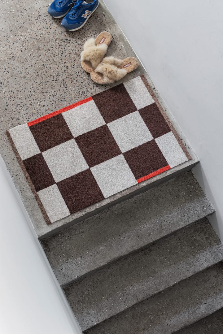 Tapis polyvalent Square small, Brown Mette Ditmer