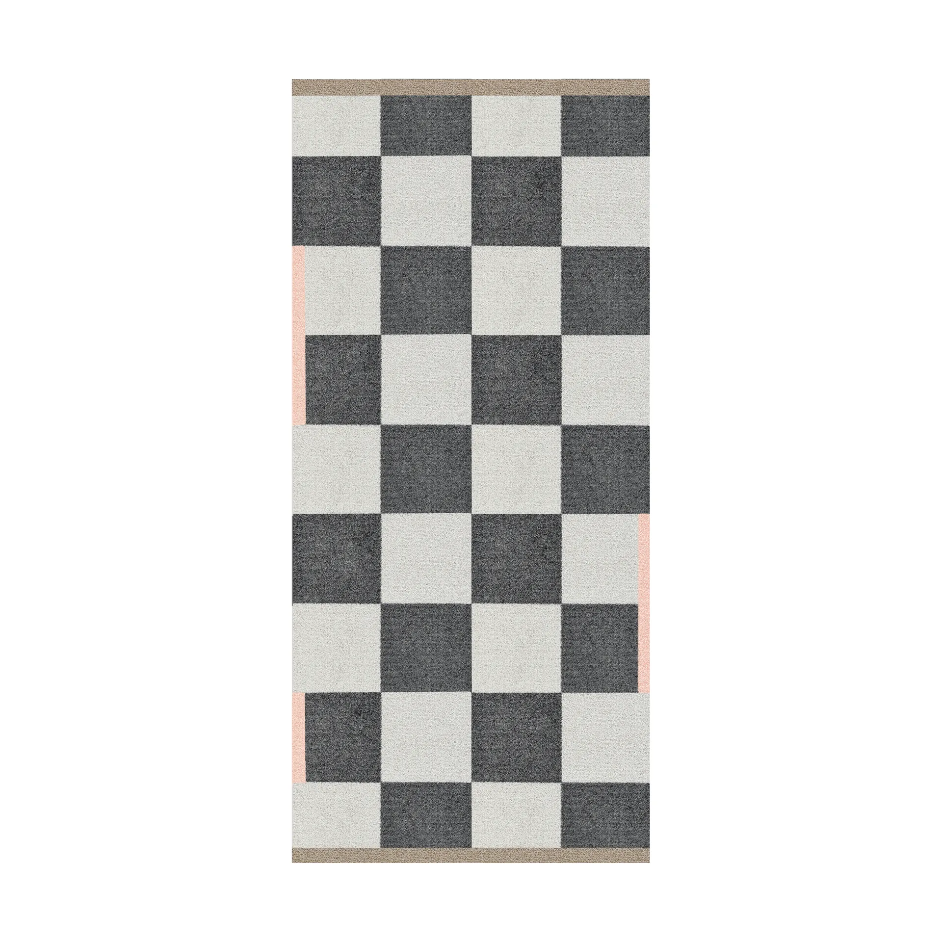 Tapis Square all-round, Dark grey, 70x150 cm Mette Ditmer