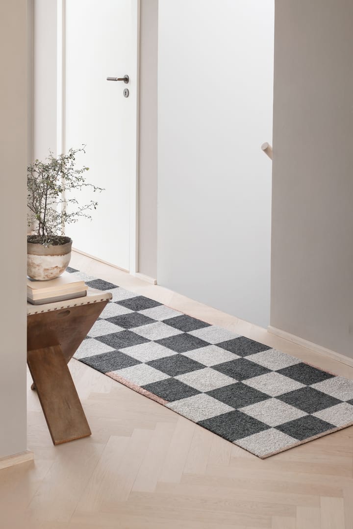 Tapis Square all-round, Dark grey, 77x240 cm Mette Ditmer