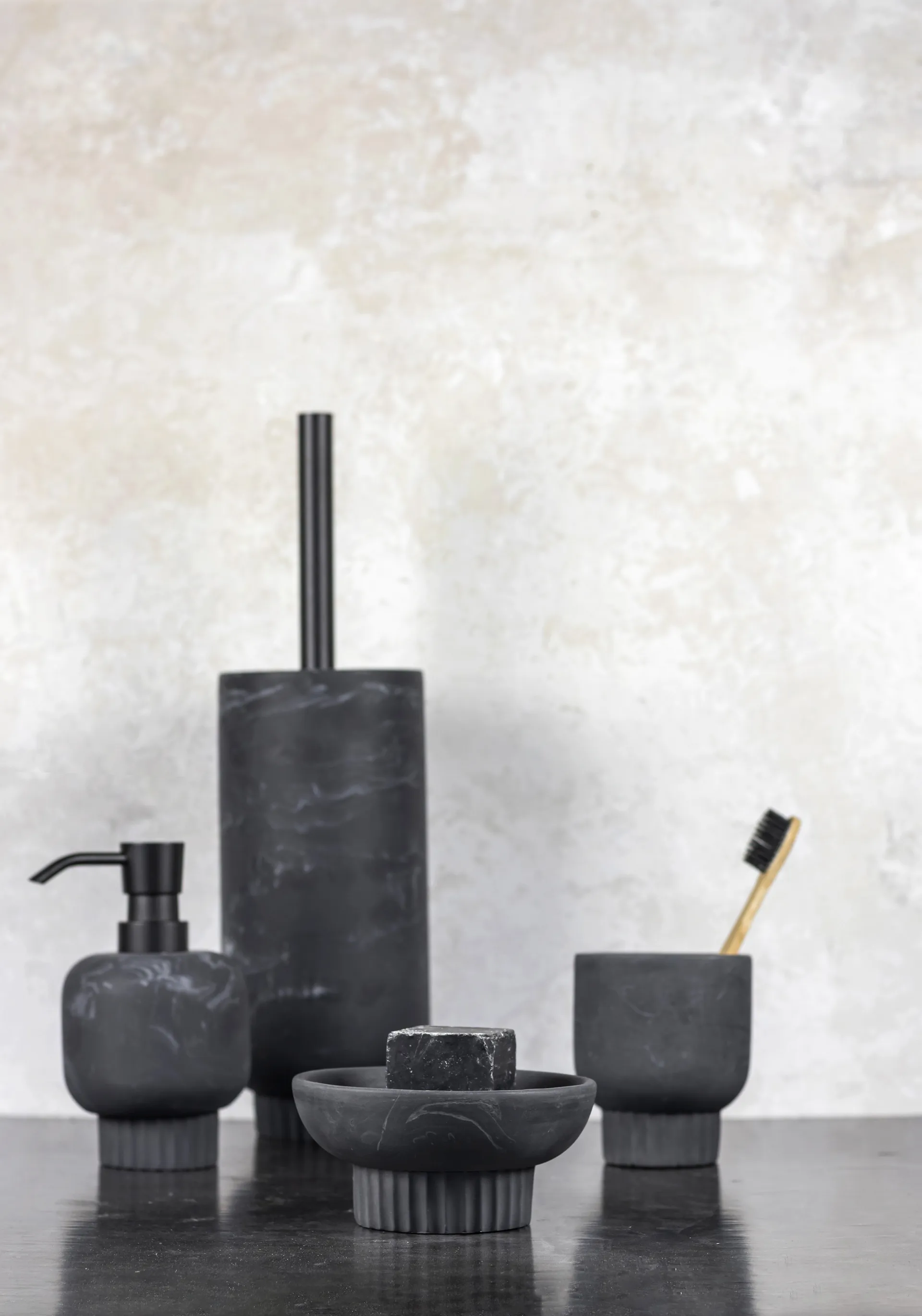 Tasse à savon Attitude, Noir Mette Ditmer