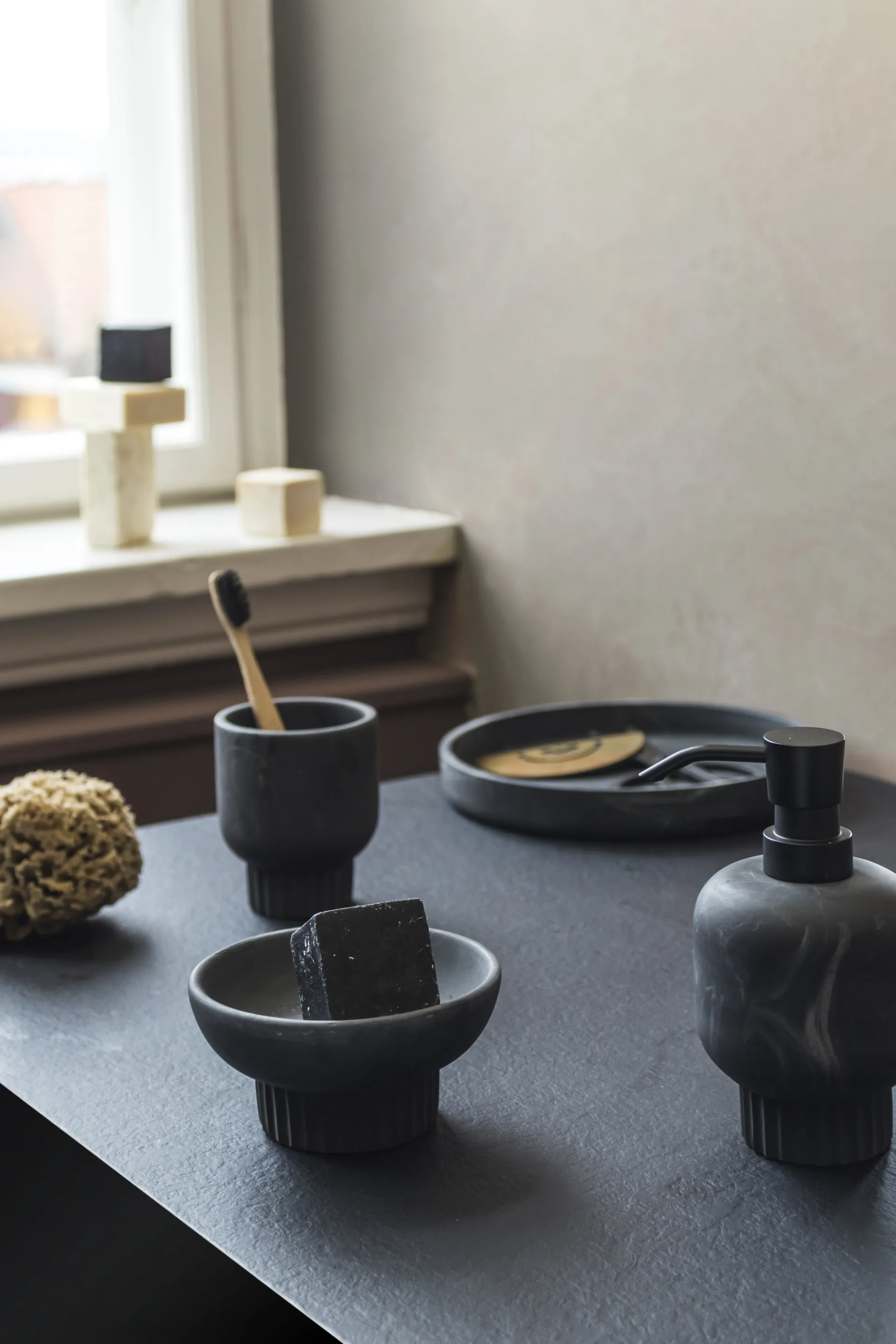 Tasse à savon Attitude, Noir Mette Ditmer