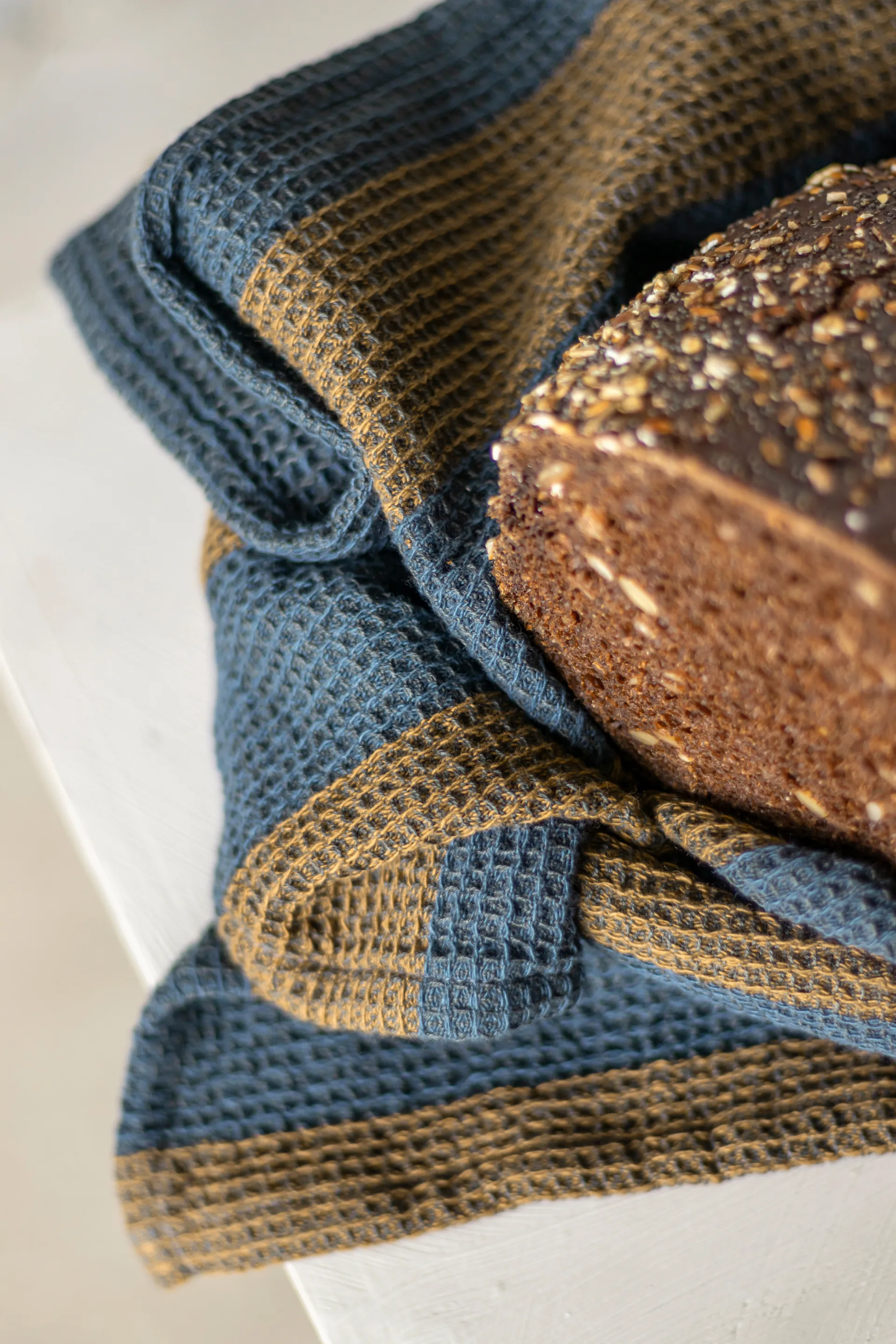 Torchon Elvira 50x70 cm, Ochre Mette Ditmer