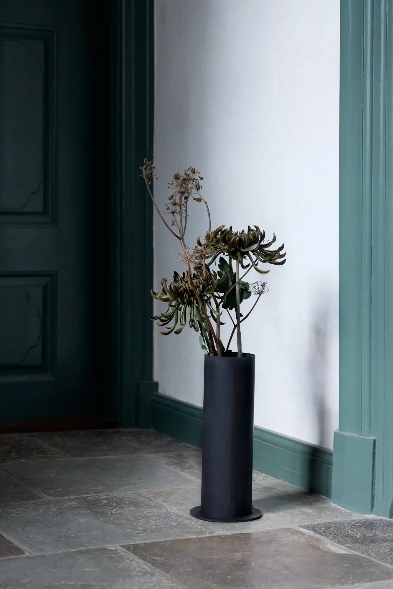 vase Floor, Noir, 40,5 cm Mette Ditmer