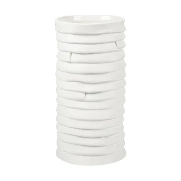 Vase Ribbon large 20 cm - Blanc cassé - Mette Ditmer