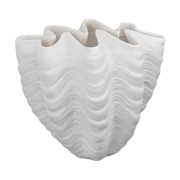 Vase Shell - Grand, 30 cm, white - Mette Ditmer