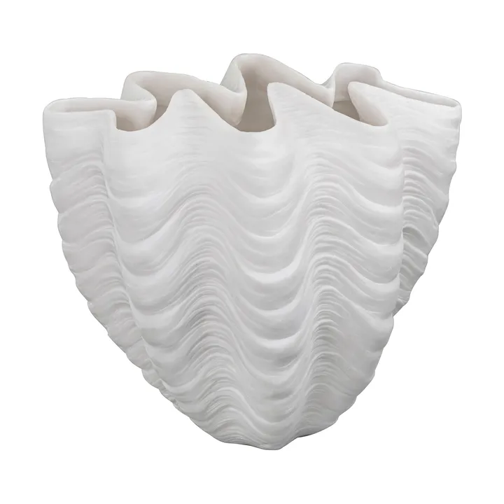 Vase Shell - Grand, 30 cm, white - Mette Ditmer