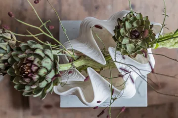 Vase Shell - Grand, 30 cm, white - Mette Ditmer