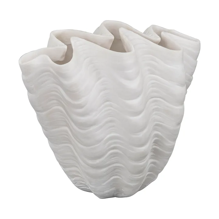 Vase Shell - Petit, 22 cm, white - Mette Ditmer