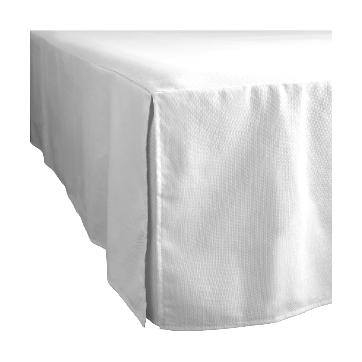 Mille Notti Cache-sommier Napoli Blanc, 180x220x52 cm