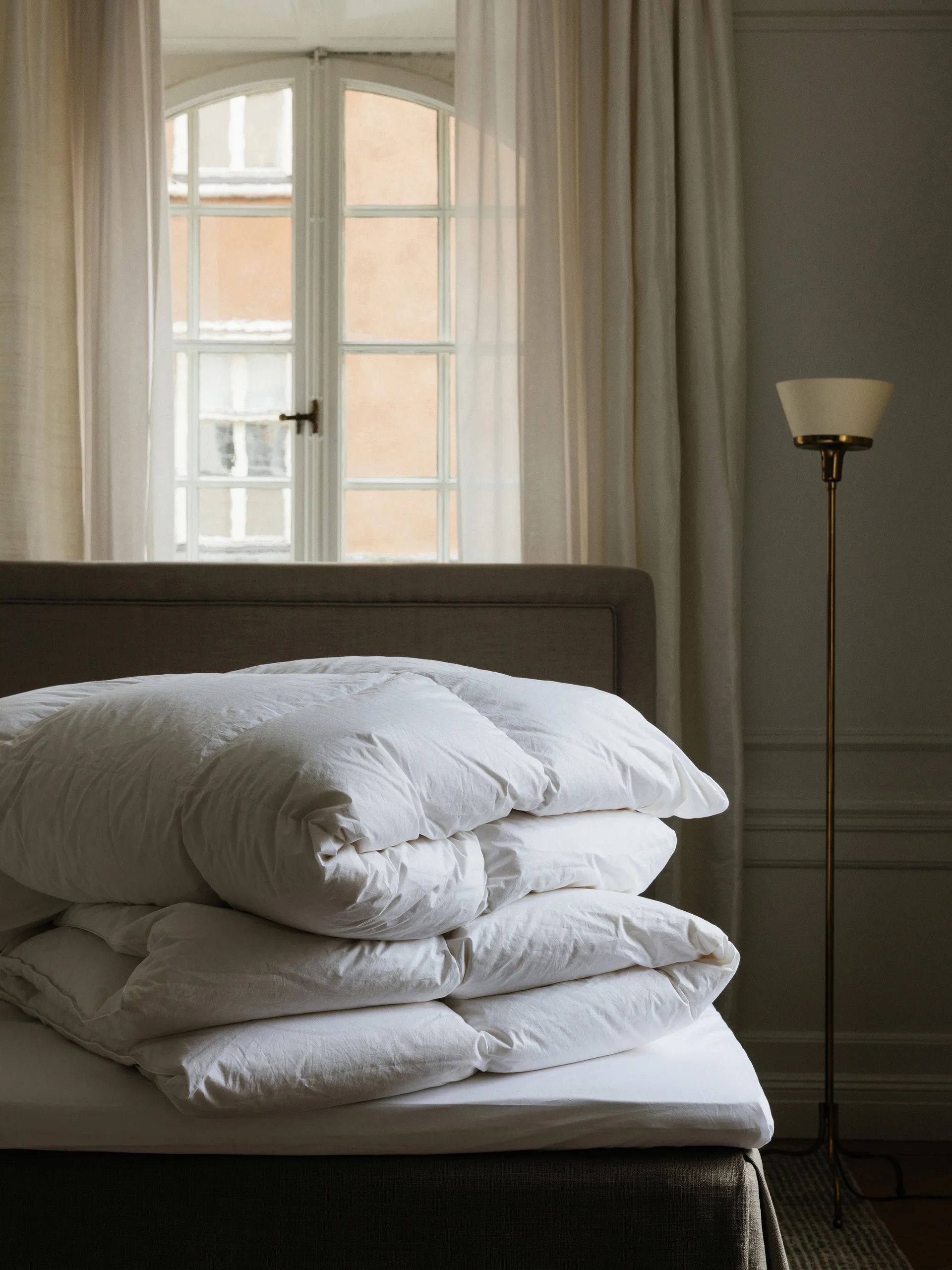 Couette en duvet Natura, Blanc, 150x210 cm Chaud Mille Notti