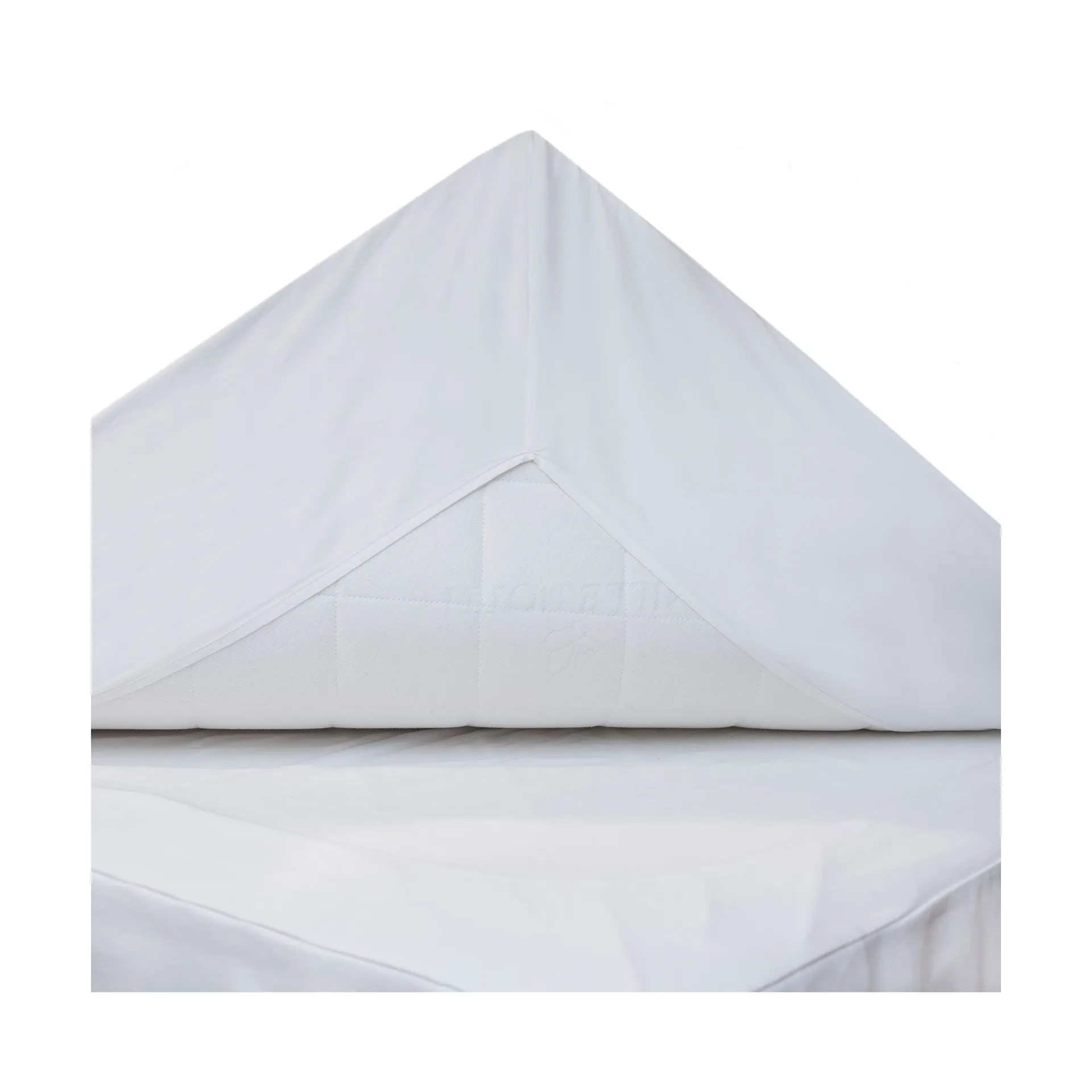 Drap housse Pousada Percale EKO, Blanc, 90x200 cm Mille Notti