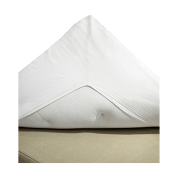 Drap housse Satina EKO - Blanc, 160x200 cm - Mille Notti
