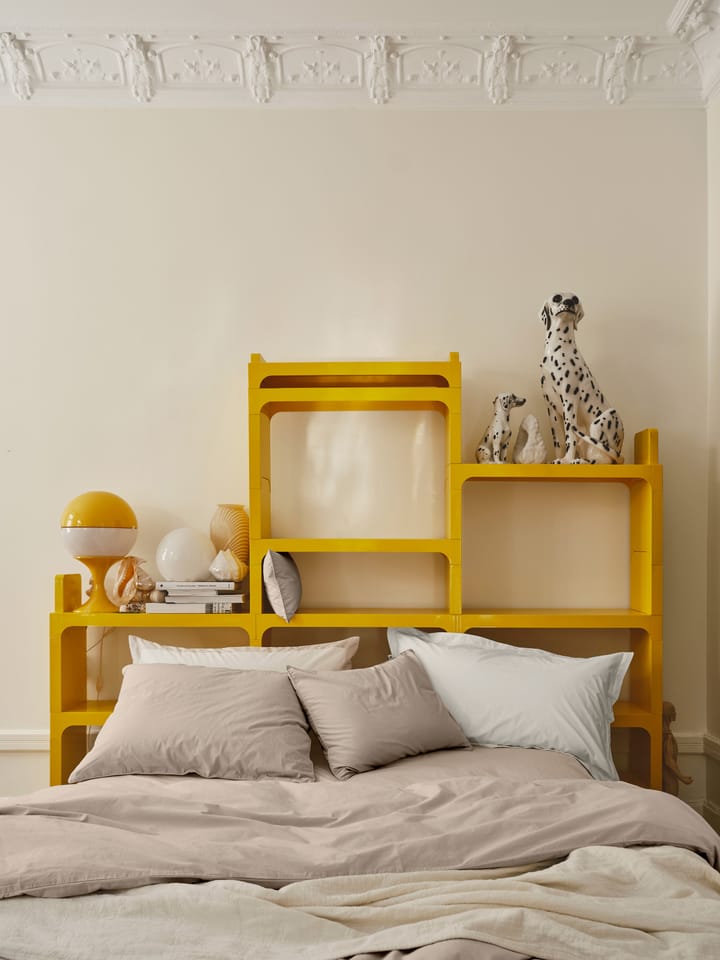 Housse de couette Benevola, Beige, 220x220 cm Mille Notti