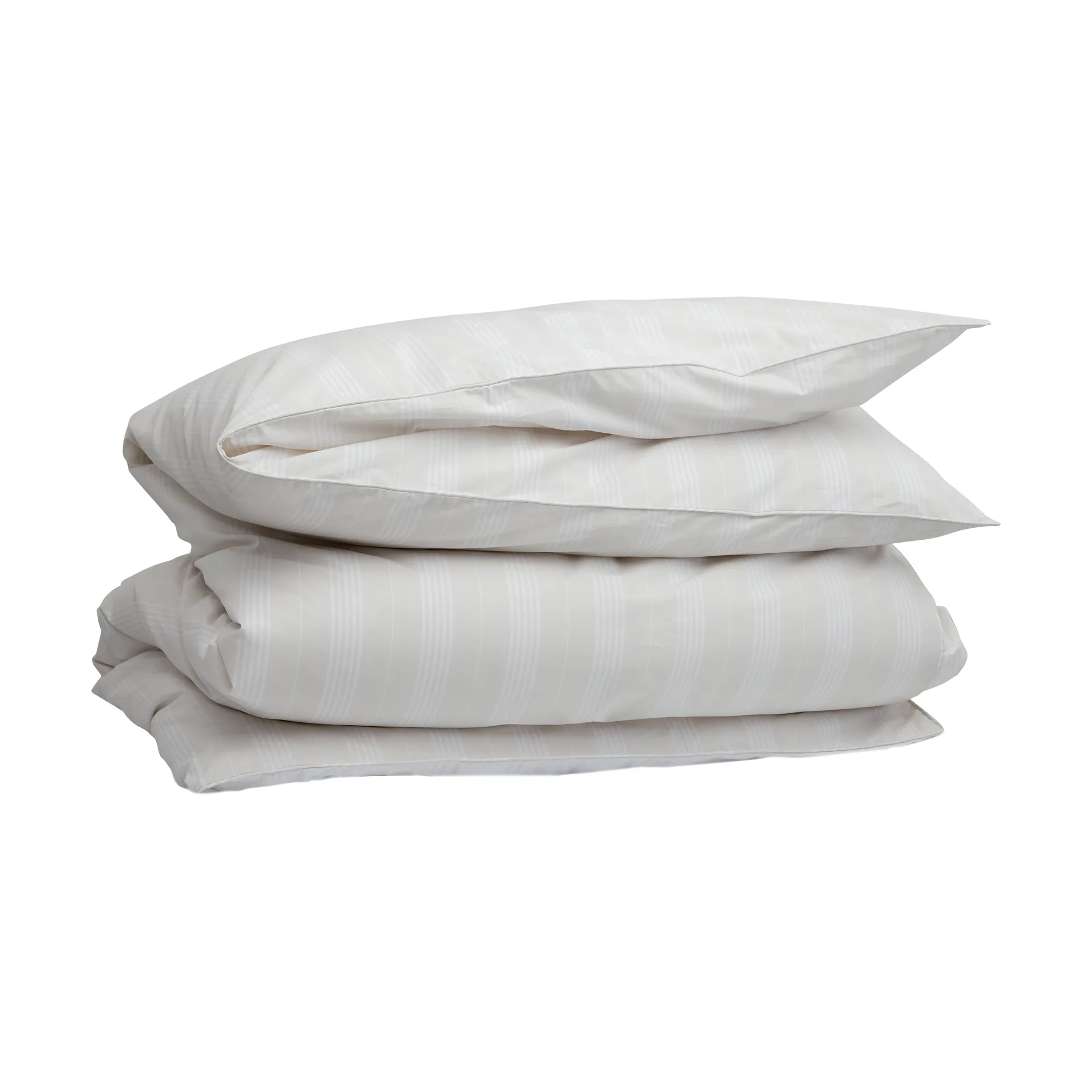 Housse de couette Camicia, Beige, 150x210 cm Mille Notti