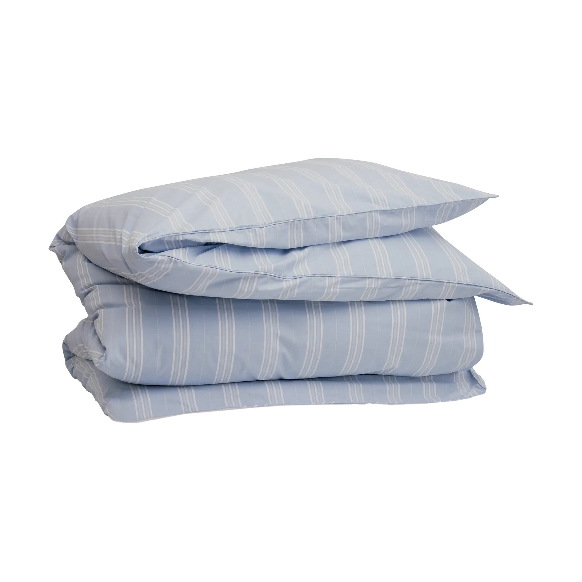 Housse de couette Camicia, Bleu clair, 220x220 cm Mille Notti