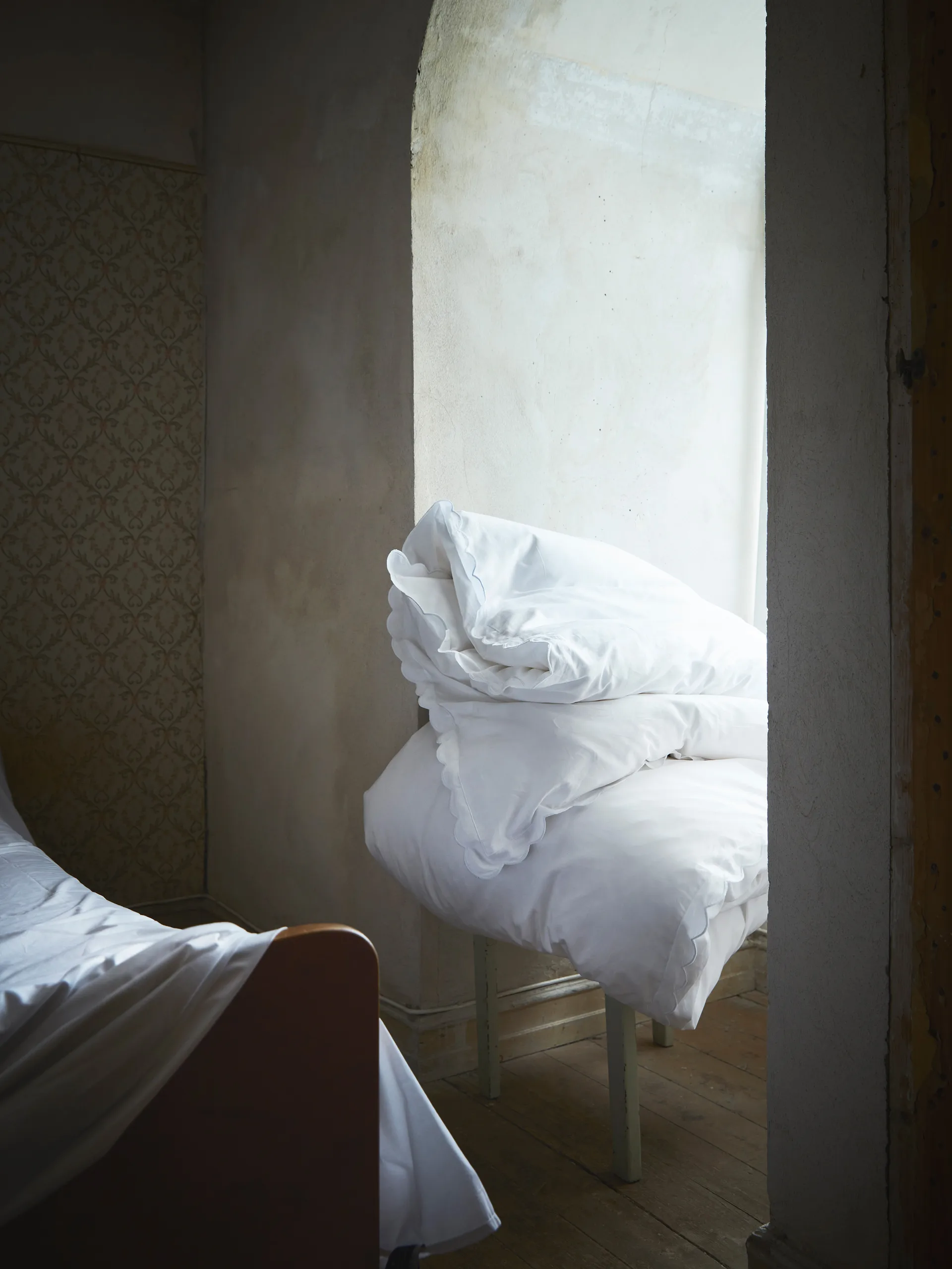 Housse de couette Isola, Blanc, 150x210 cm Mille Notti