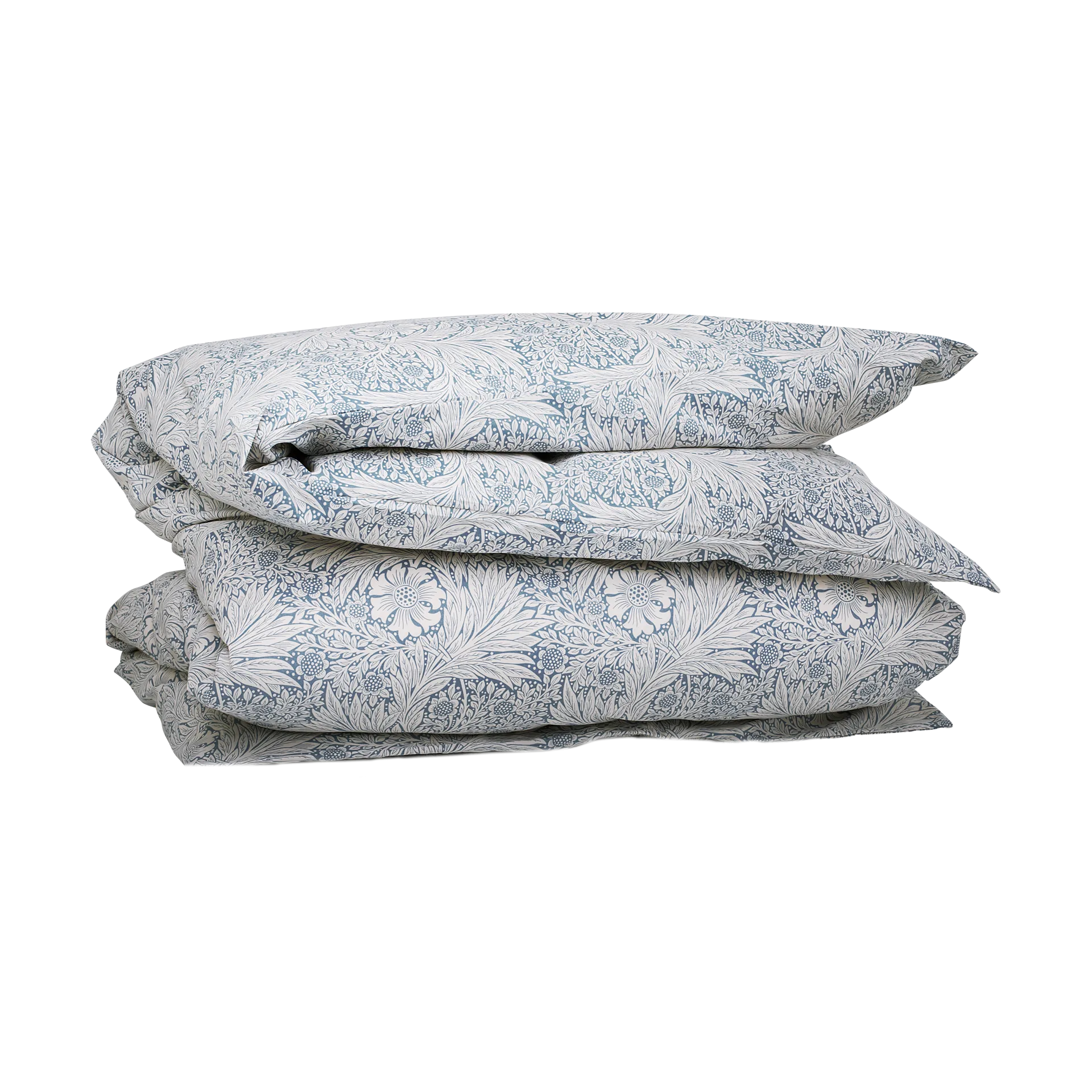 Housse de couette Morris & Co. Marigold, Bleu, 150x210 cm Mille Notti