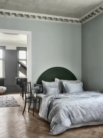 Housse de couette Morris & Co. Marigold - Bleu, 150x210 cm - Mille Notti