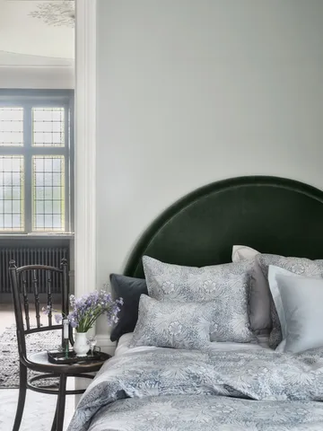 Housse de couette Morris & Co. Marigold - Bleu, 150x210 cm - Mille Notti