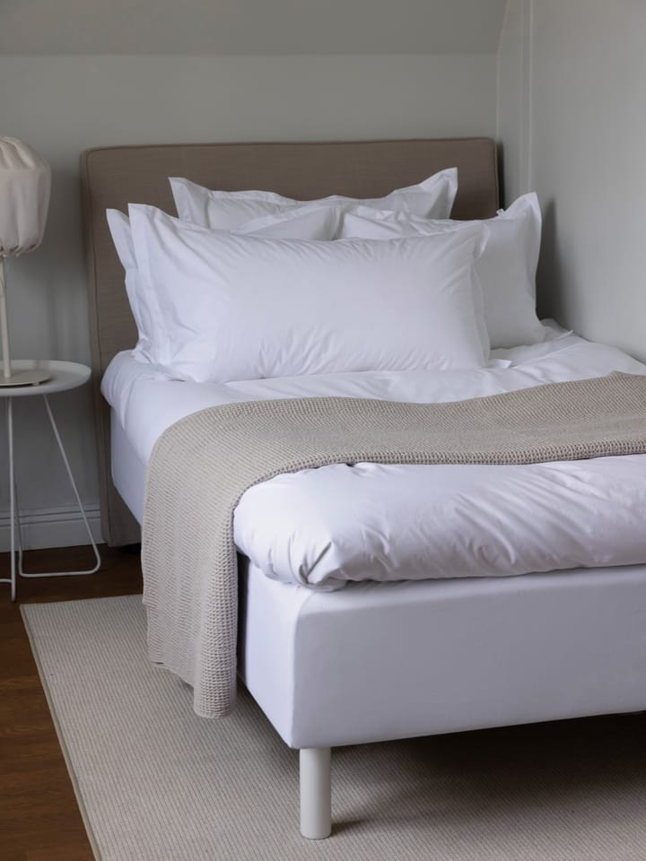 Housse de couette Pousada Percale EKO, Blanc, 150x210 cm Mille Notti