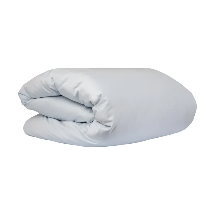 Housse de couette Satina - Bleu clair, 220x220cm - Mille Notti