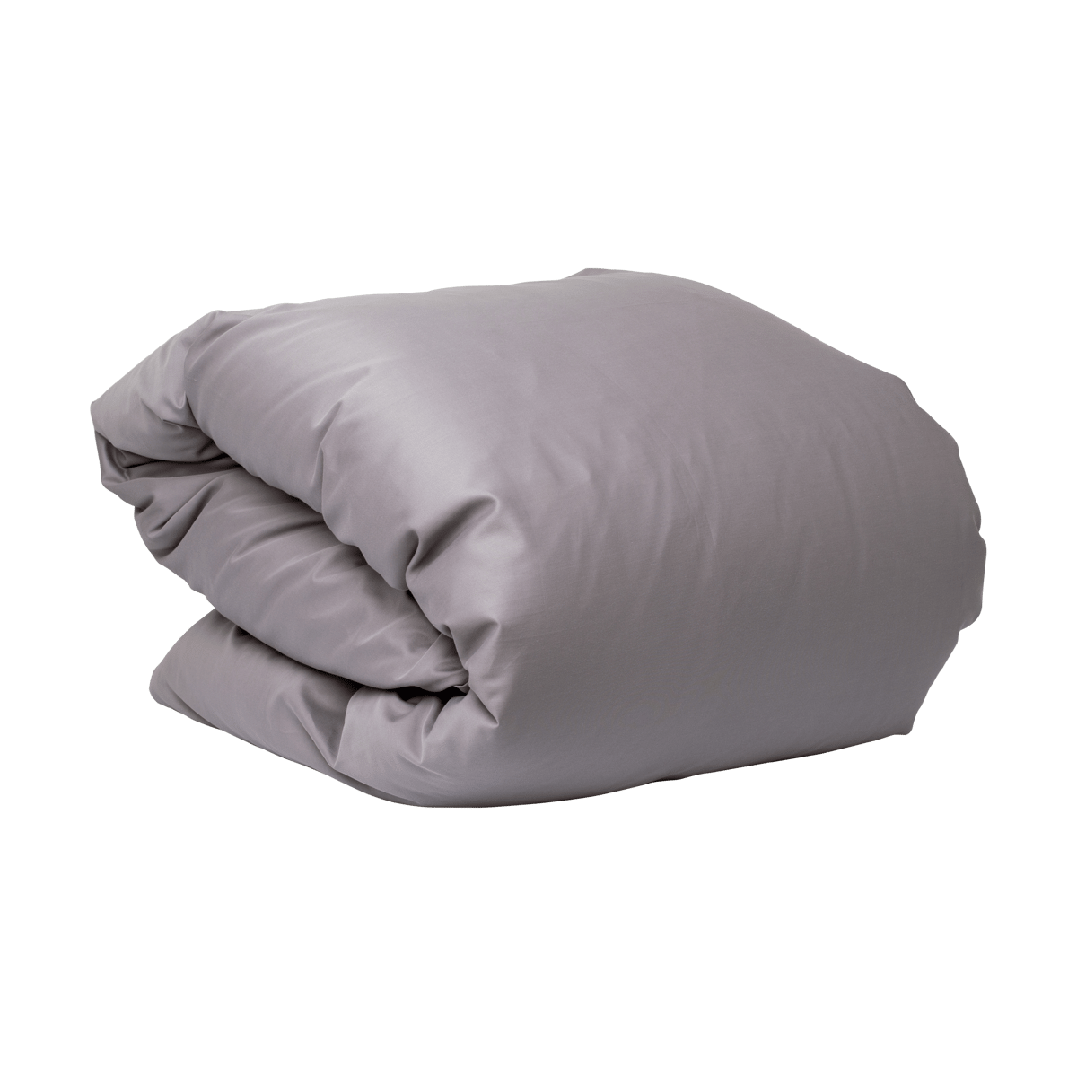 Mille Notti Housse de couette Satina Gris, 150x210 cm