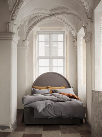 Housse de couette Satina - Gris, 150x210 cm - Mille Notti