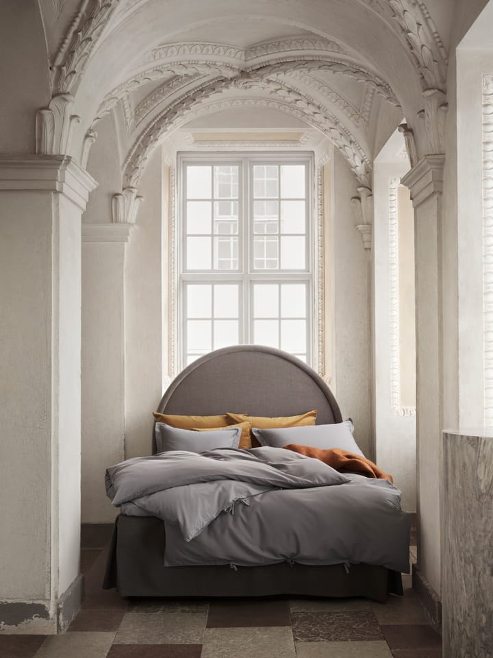 Housse de couette Satina, Gris, 150x210 cm Mille Notti