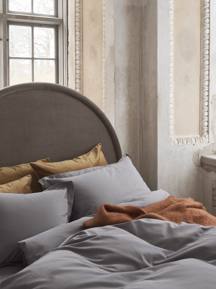 Housse de couette Satina, Gris, 150x210 cm Mille Notti