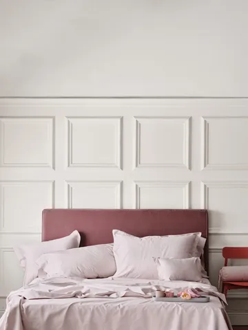 Housse de couette Satina - Rose, 220x220cm - Mille Notti