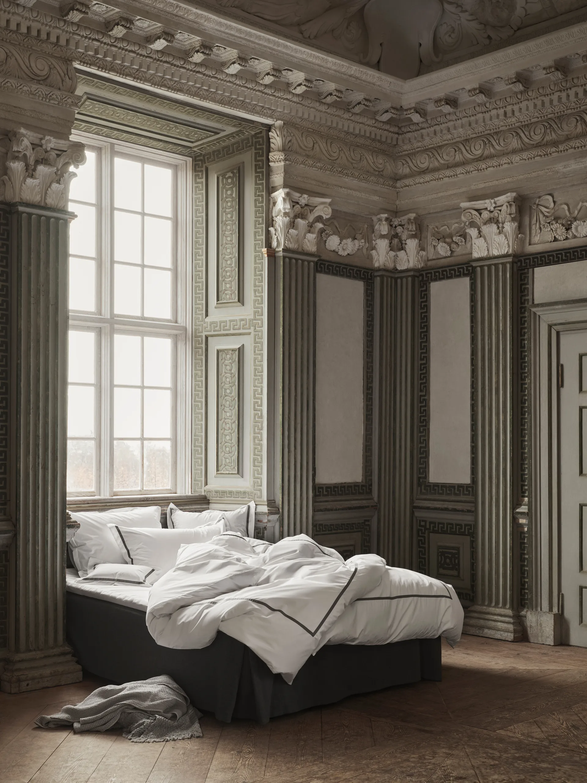 Housse de couette Singolo EKO, Gris, 150x210 cm Mille Notti